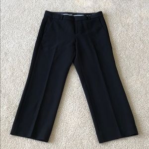 Banana Republic black short length pants